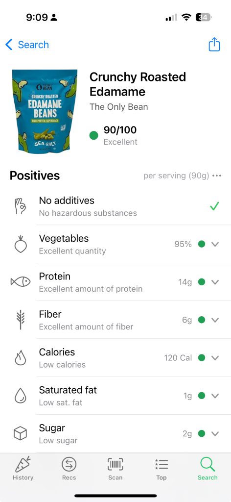 Crunchy Roasted Edamame