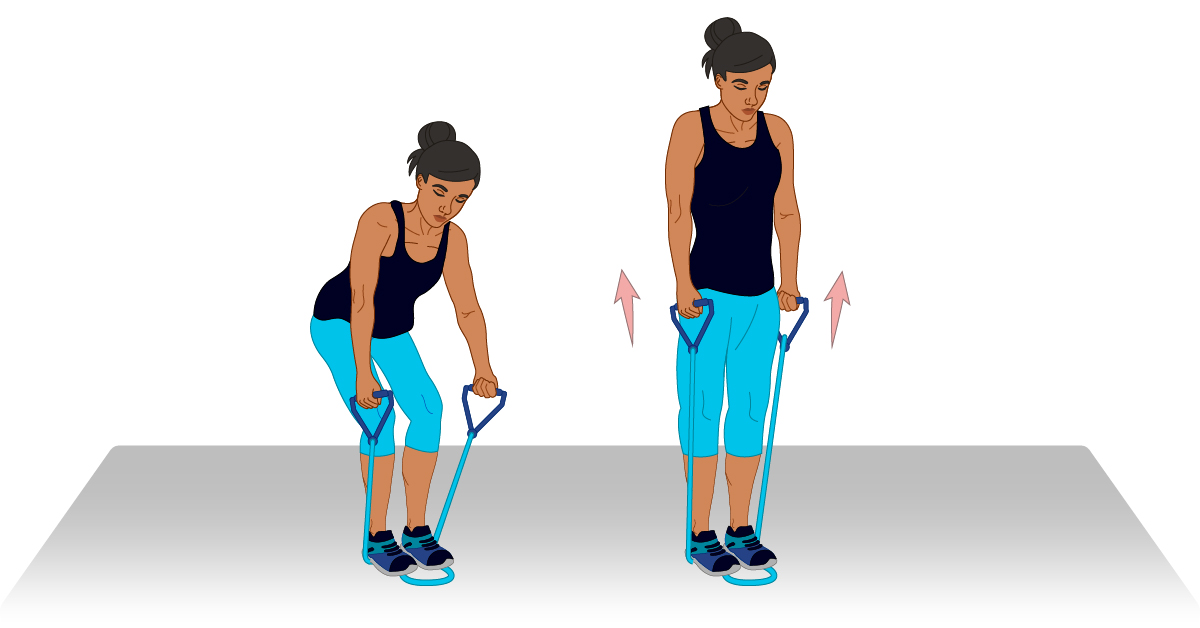 7 Best Back Exercises with Resistance Band [Videos Included]