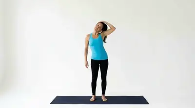 Lateral Trapezius Stretch exercise demonstration loop