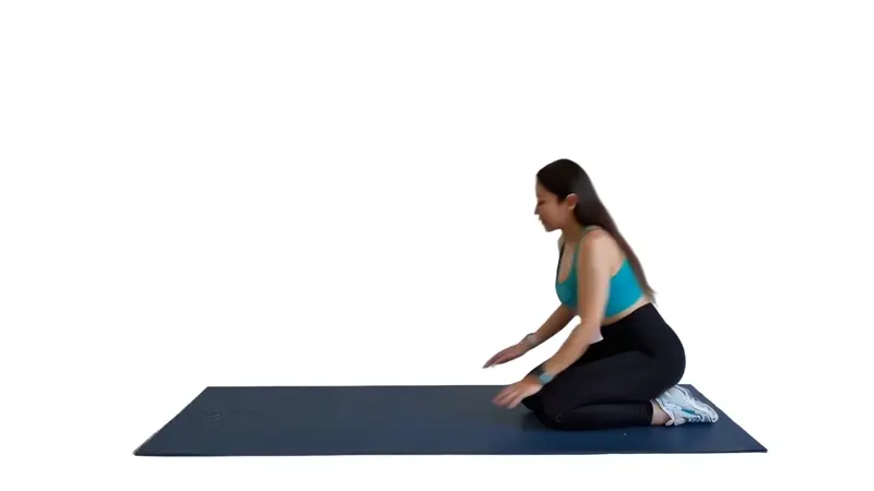 Pigeon Pose White Background