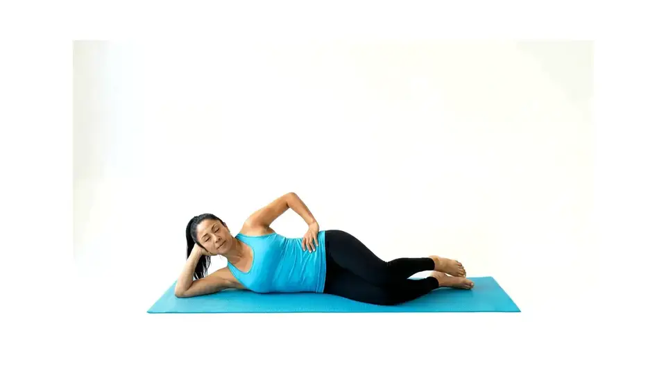 Reverse Clam Shell exercise demonstration loop